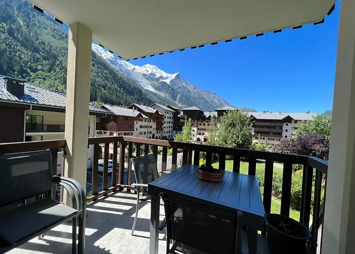 Mont Blanc 25, Vue Mont Blanc, Balcon, Parking 公寓